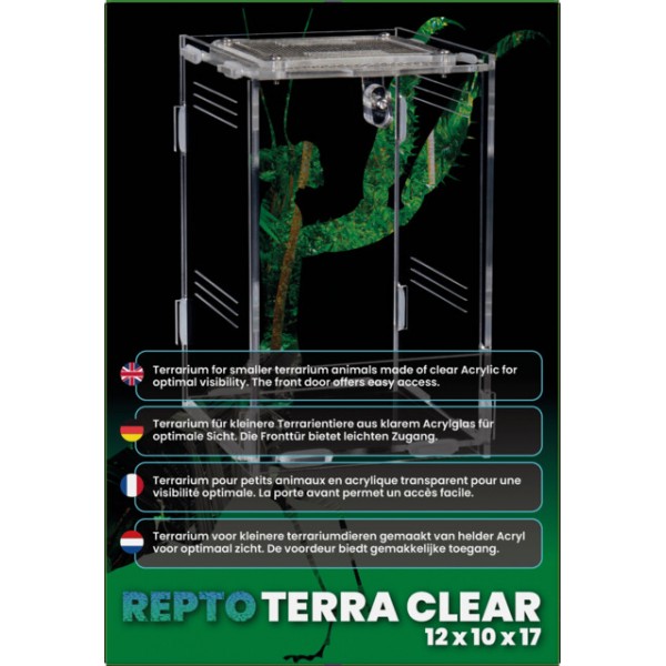 REPTO TERRA CLEAR 11,5x10x16,5 CM
