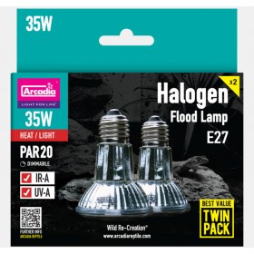 HALOGEN BASKING 35 W PACK 2