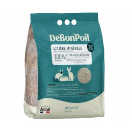 DeBonPoil - Litière Minérale - Chat Délicat 10 L
