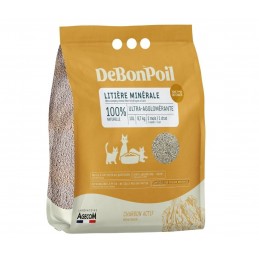 DeBonPoil - Litière Minérale - Tous types de chats 10 L