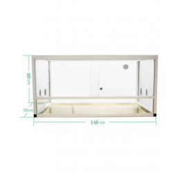 Terrarium aluminium white...