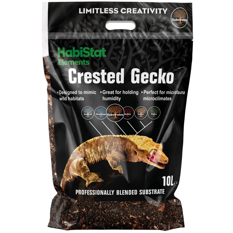 HABISTAT CRESTED GECKO SUBSTRATE 10 L
