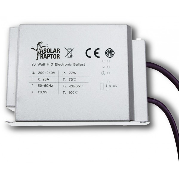 Ballast ECONLUX SolarRaptor EVG 50 Watt - Alimentatore Per Lampade HID Terrario - Foto 10