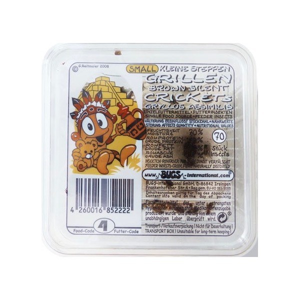 Grillons Assimilis Taille 4 / 70 Pièces